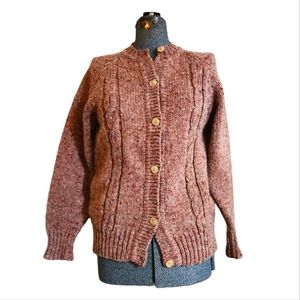 Vintage LL Bean Genuine Donegal Fashion Knits Cardigan